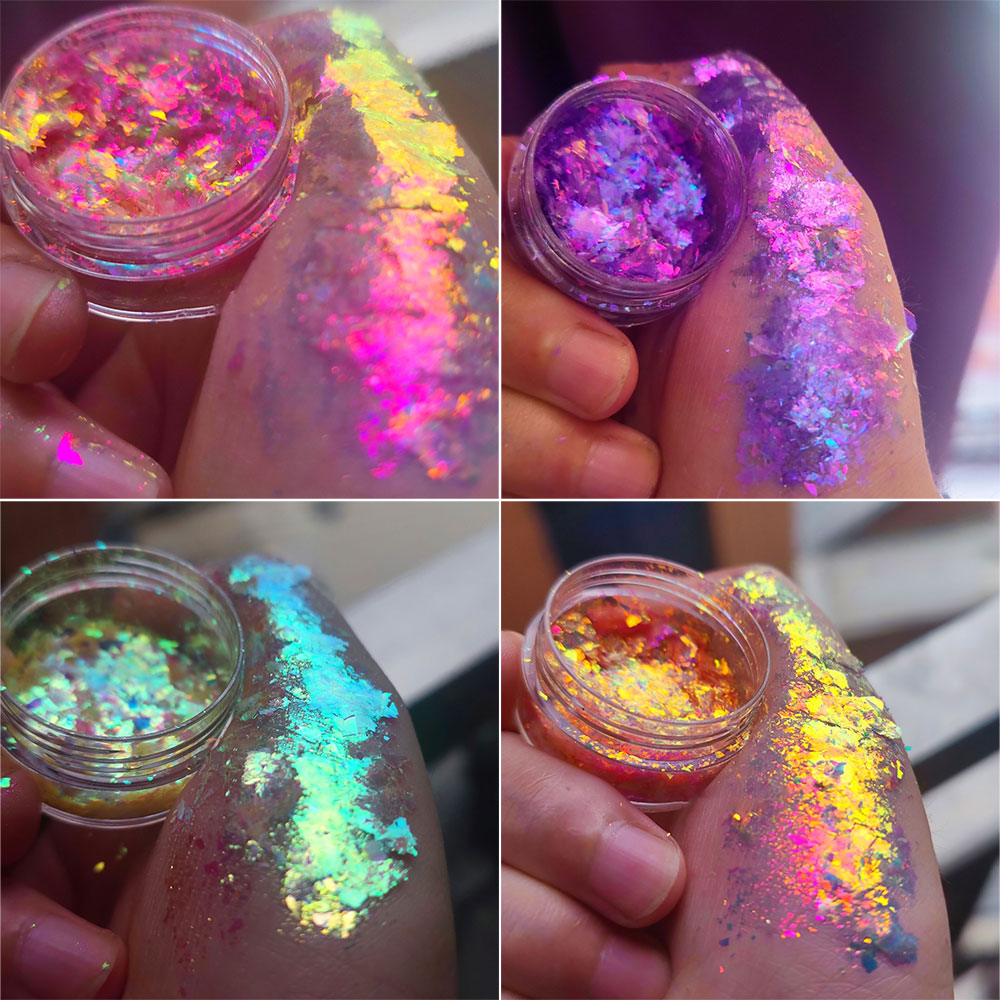 Sparkly Chameleon Nail Opal Fl - Nail Glitter Chrome recensione e prezzo