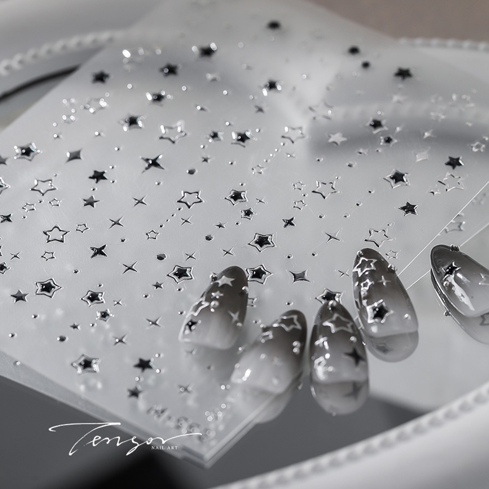 5D Luxury Star Nail Stickers f - Nail Art Van Gogh recensione e prezzo