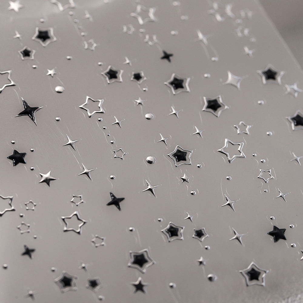5D Luxury Star Nail Stickers f - Nail Art Van Gogh recensione e prezzo