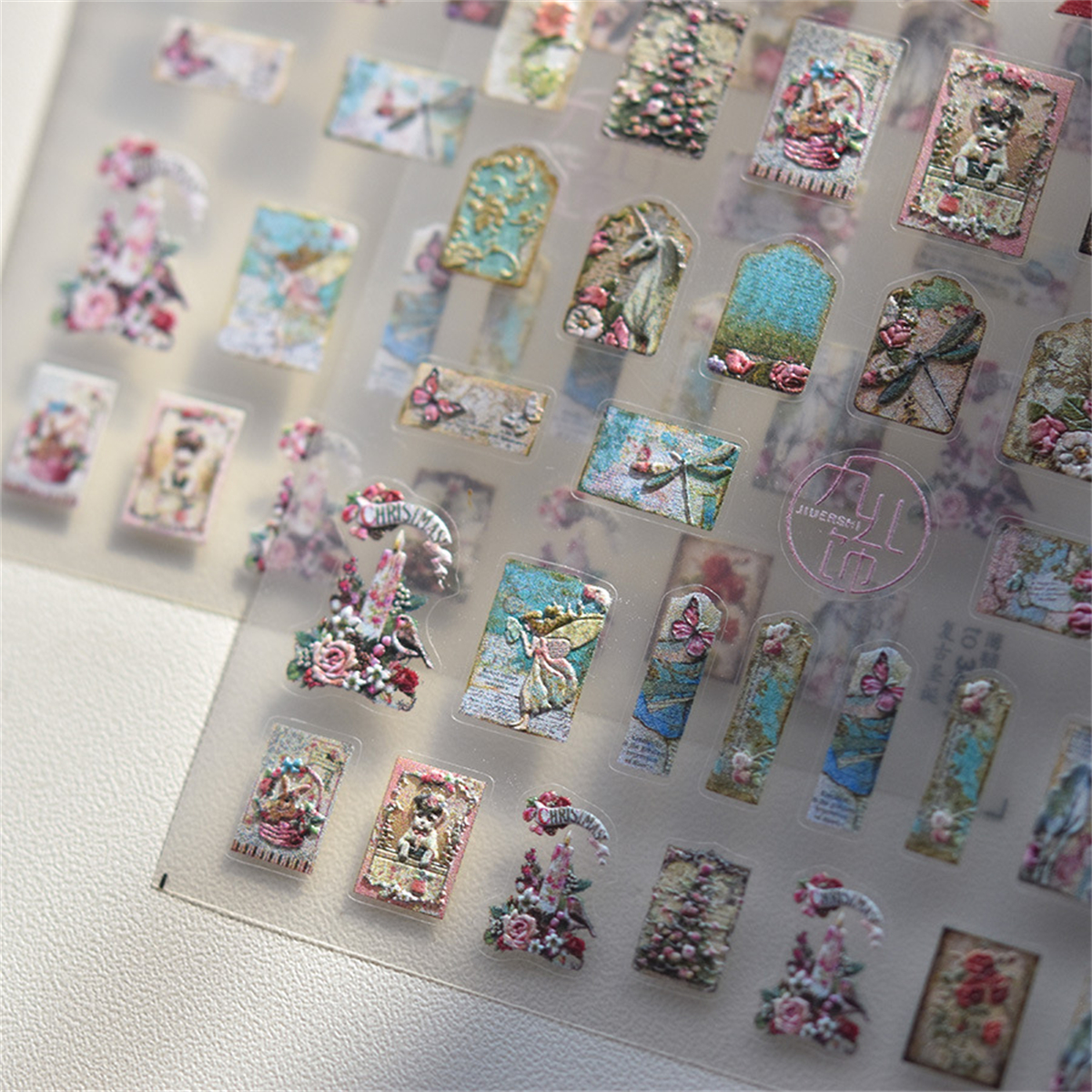 1pcs 5D 2024New English Retro  - Nail Art Van Gogh recensione e prezzo
