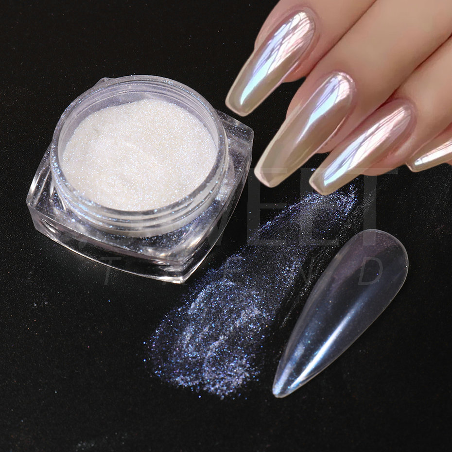 White Pearl Mirror Moonlight N - Nail Glitter Chrome recensione e prezzo