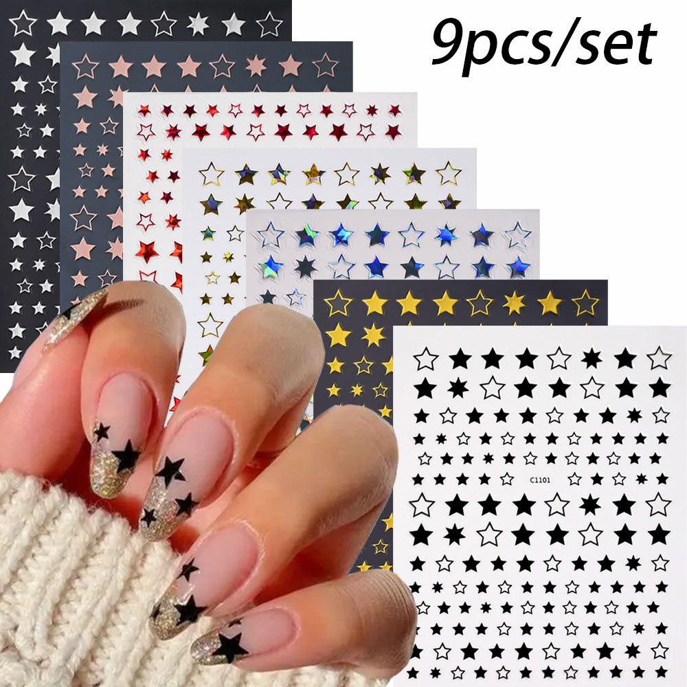 6/8/9Sheet 3D Star/Starlight N - Nail Art Van Gogh recensione e prezzo