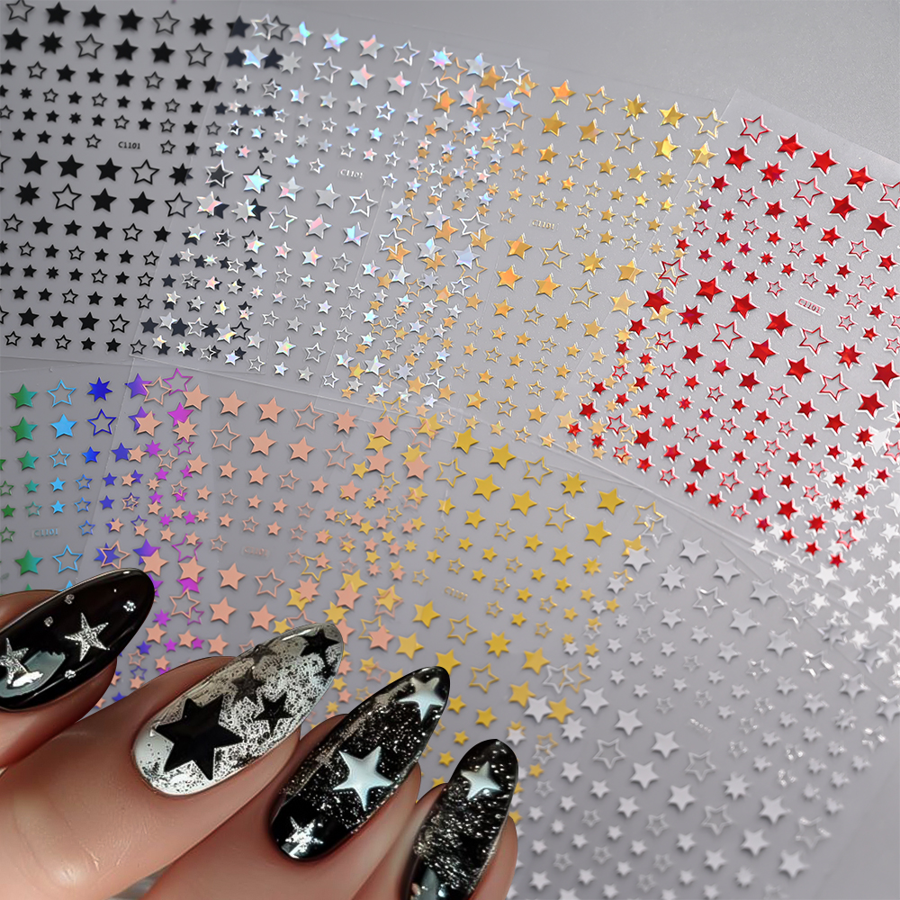 6/8/9Sheet 3D Star/Starlight N - Nail Art Van Gogh recensione e prezzo