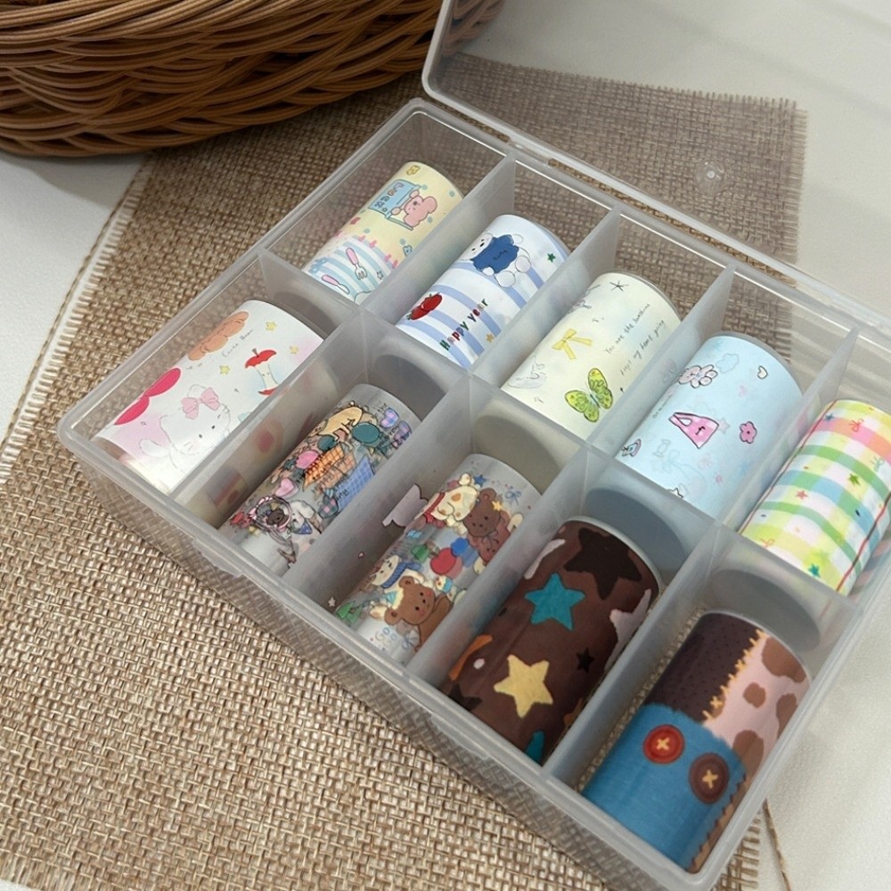 10Rolls Colorful Nail Foils Tr - Nail Art Denim recensione e prezzo