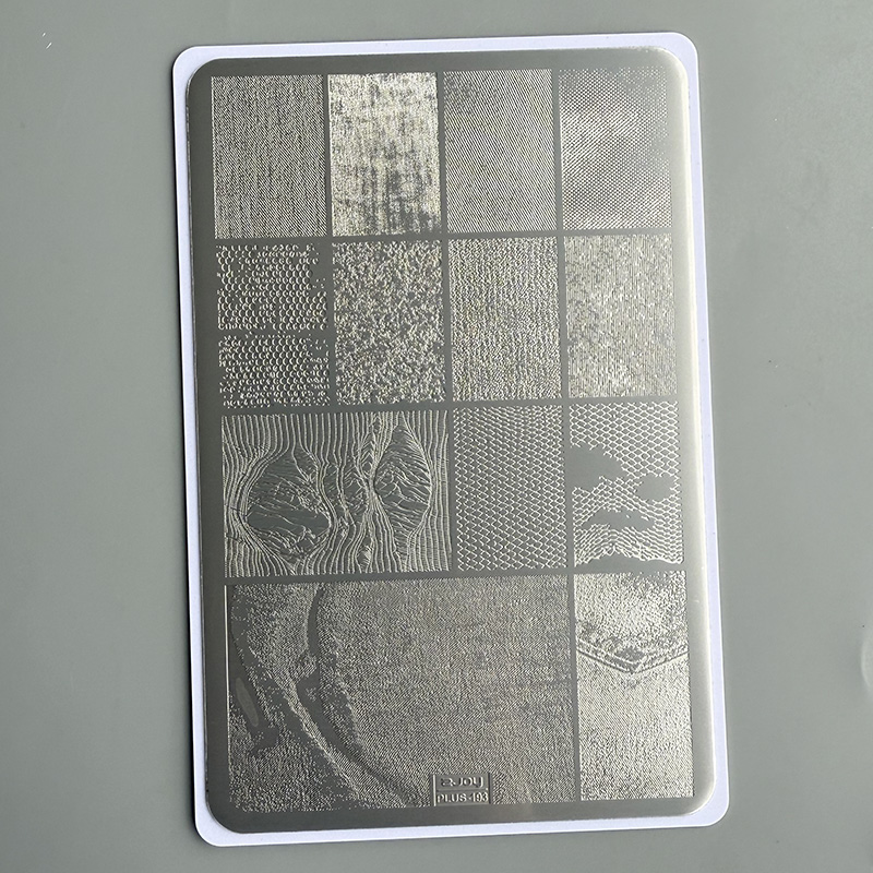 XMQ NAIL ART STAMPING PLATES L - Nail Art Denim recensione e prezzo