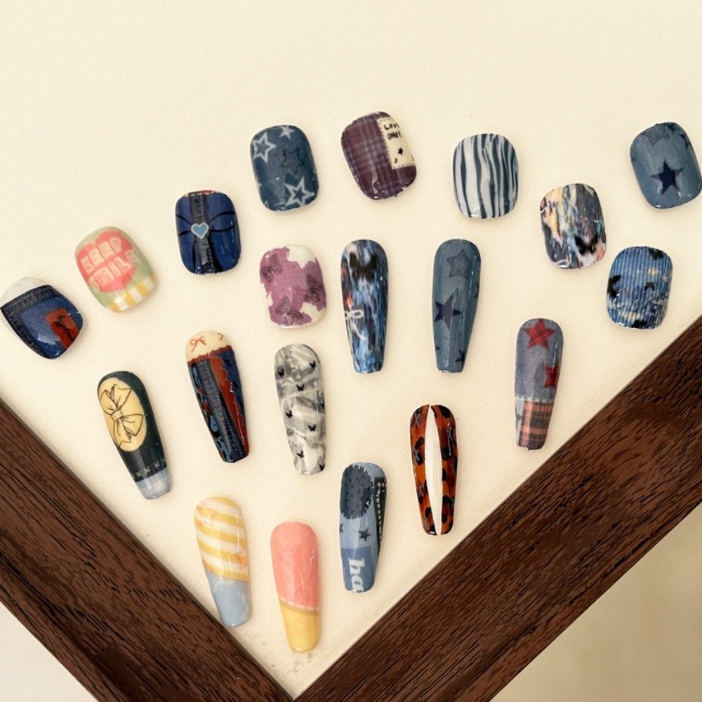 10Rolls Colorful Nail Foils Tr - Nail Art Denim recensione e prezzo