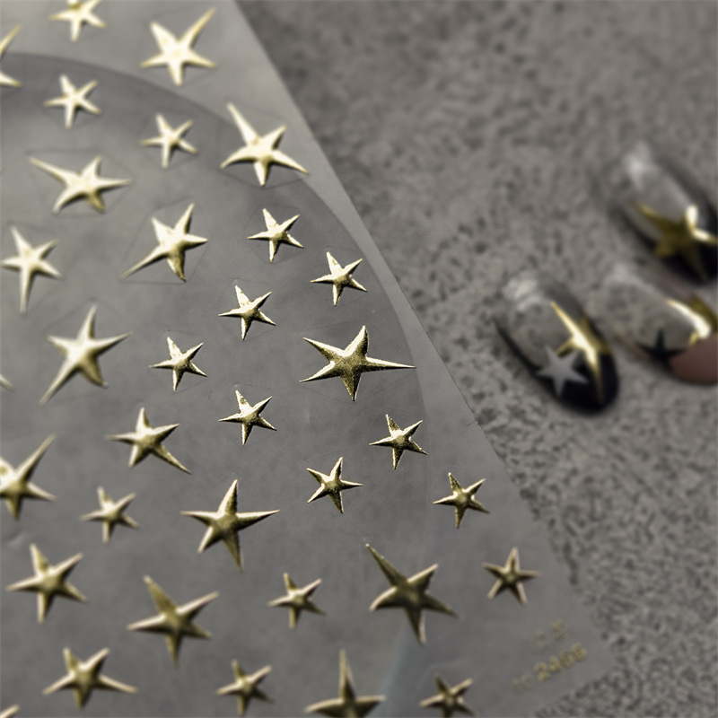 3D Bronzing Laser Silver Irreg - Nail Art Van Gogh recensione e prezzo