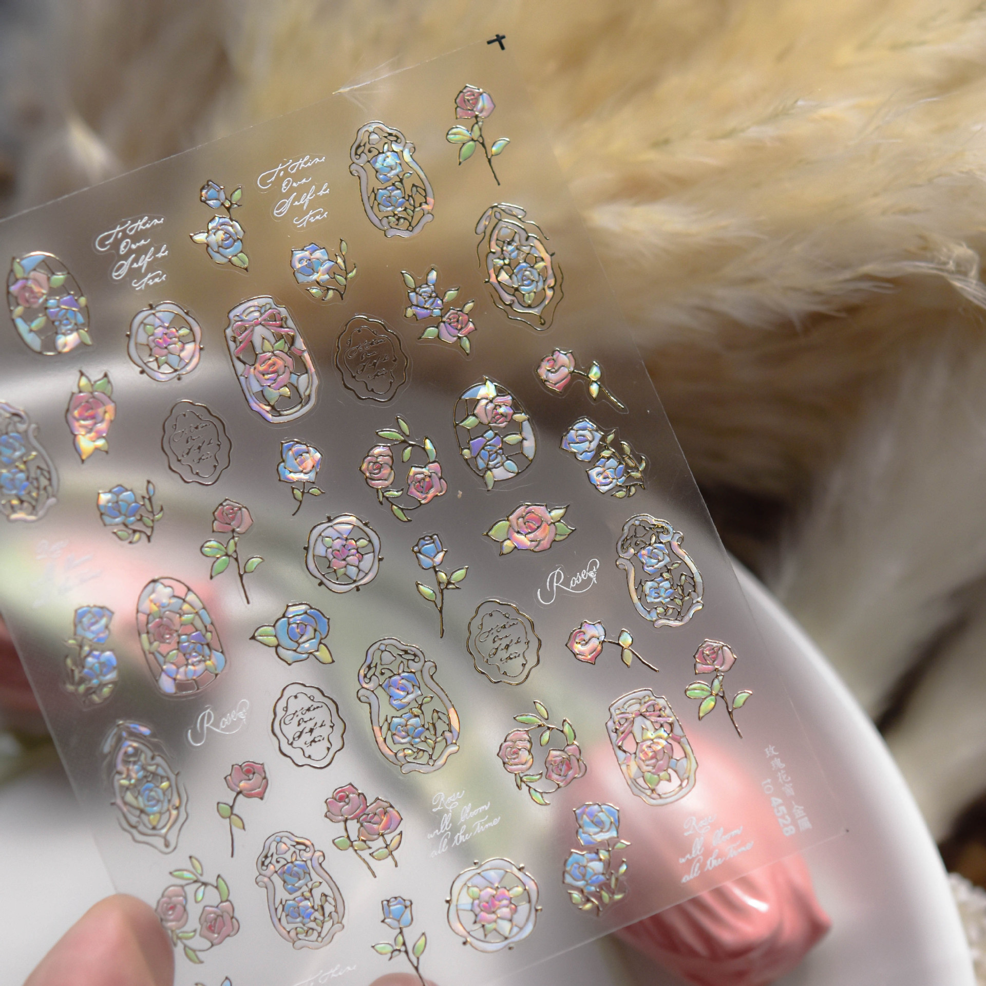 1pcs Dream Flower Window Shell - Nail Art Van Gogh recensione e prezzo