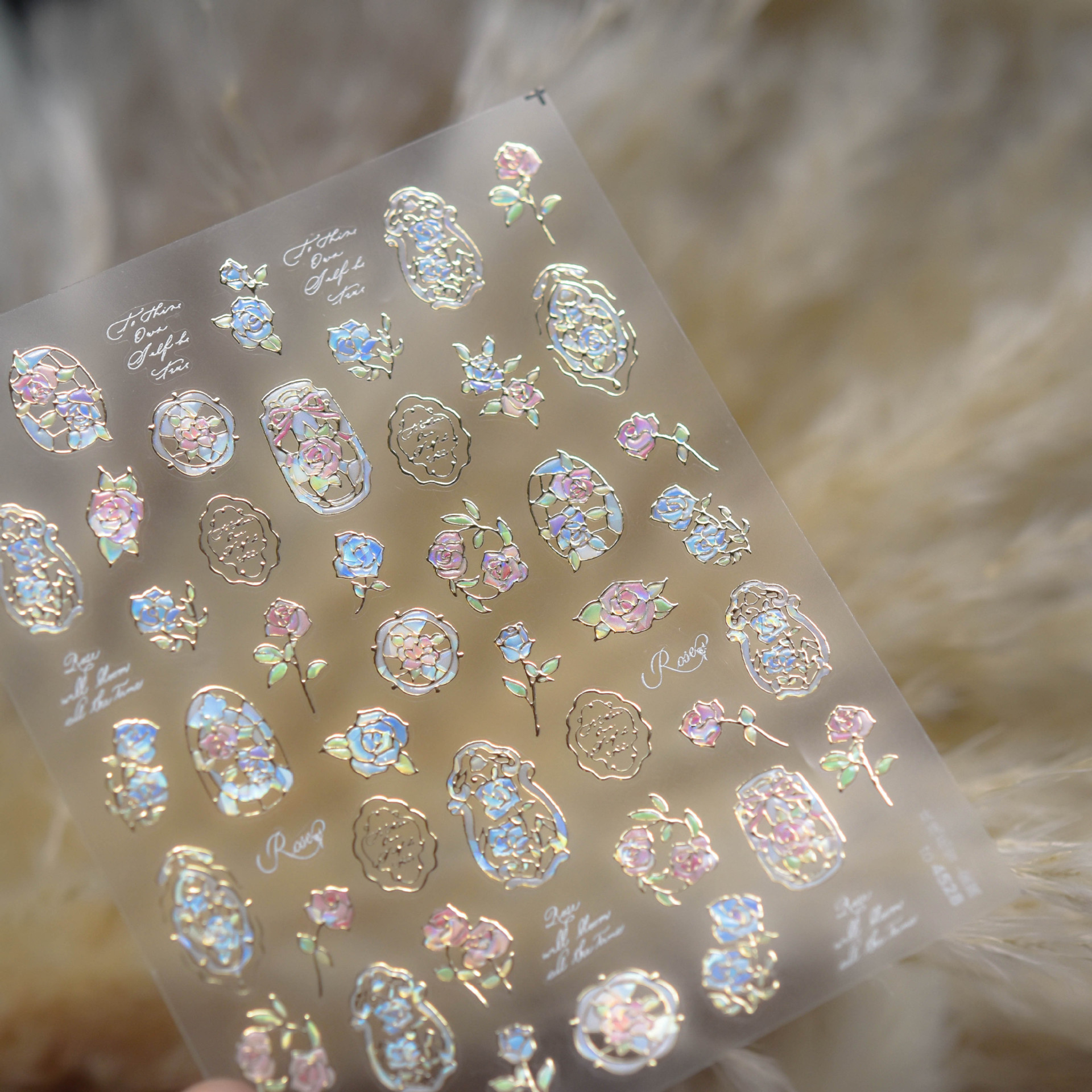 1pcs Dream Flower Window Shell - Nail Art Van Gogh recensione e prezzo
