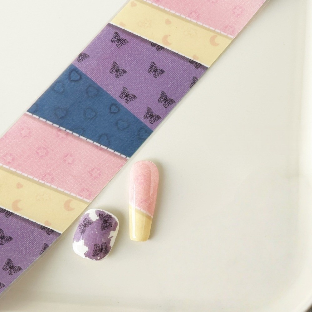 10Rolls Colorful Nail Foils Tr - Nail Art Denim recensione e prezzo