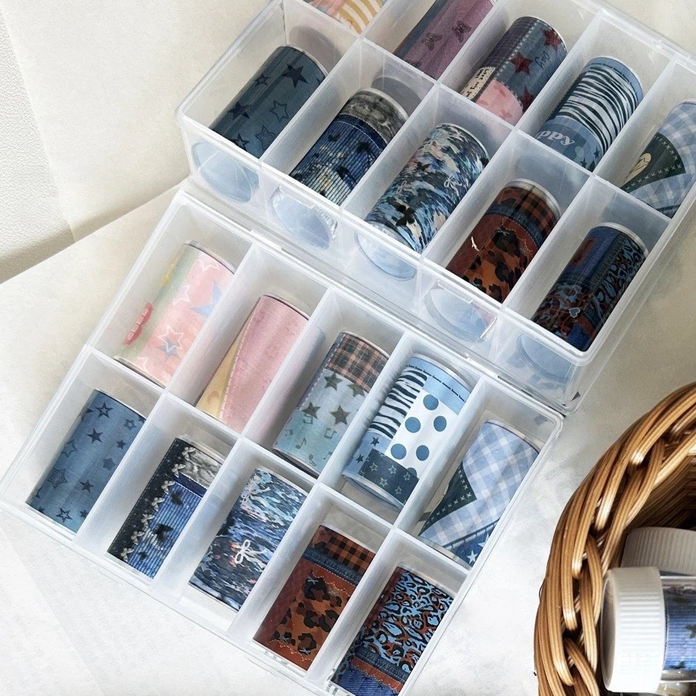 10Rolls Colorful Nail Foils Tr - Nail Art Denim recensione e prezzo