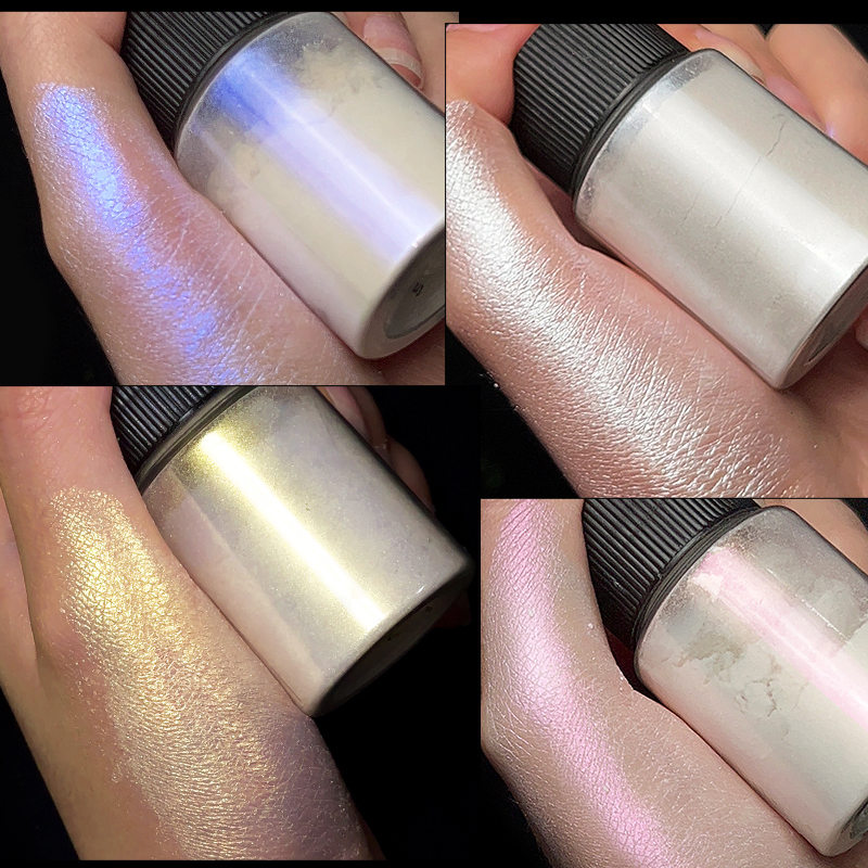 1Bottle White Chrome Pearl Nai - Nail Glitter Chrome recensione e prezzo