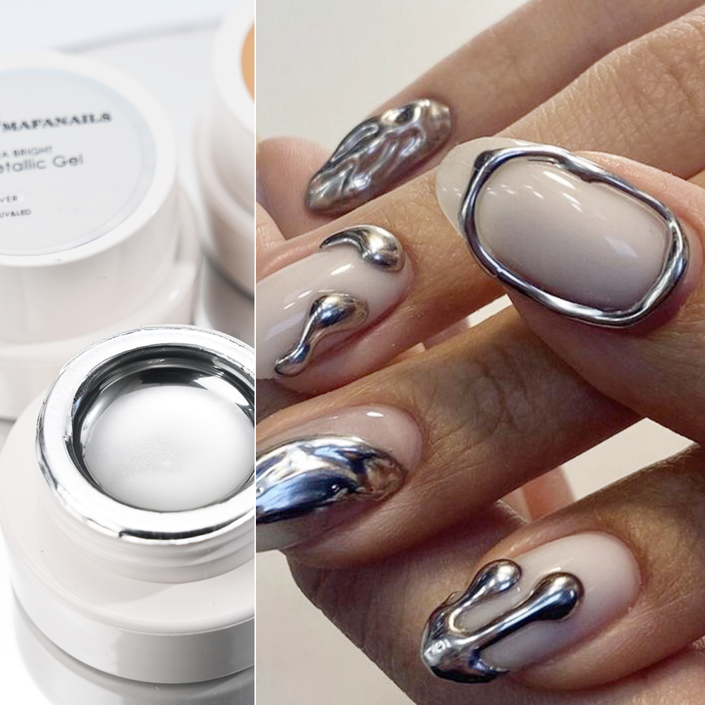 8g/Jar Y2K Mirror Metallic Pai - Nail Glitter Chrome recensione e prezzo