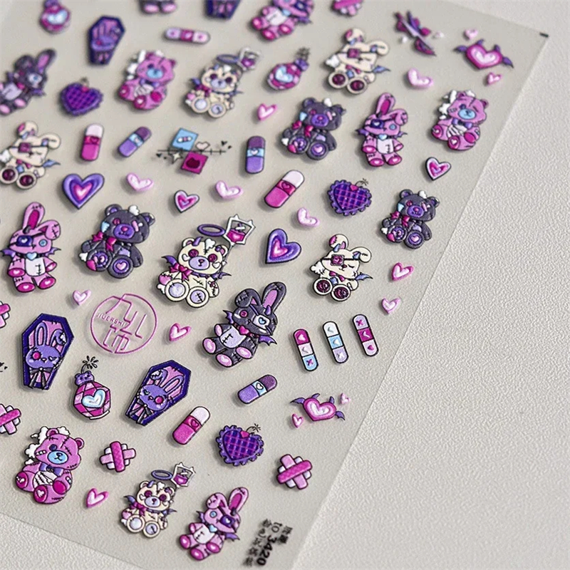 Darkness Blue Purple Bunny Bea - Nail Art Van Gogh recensione e prezzo