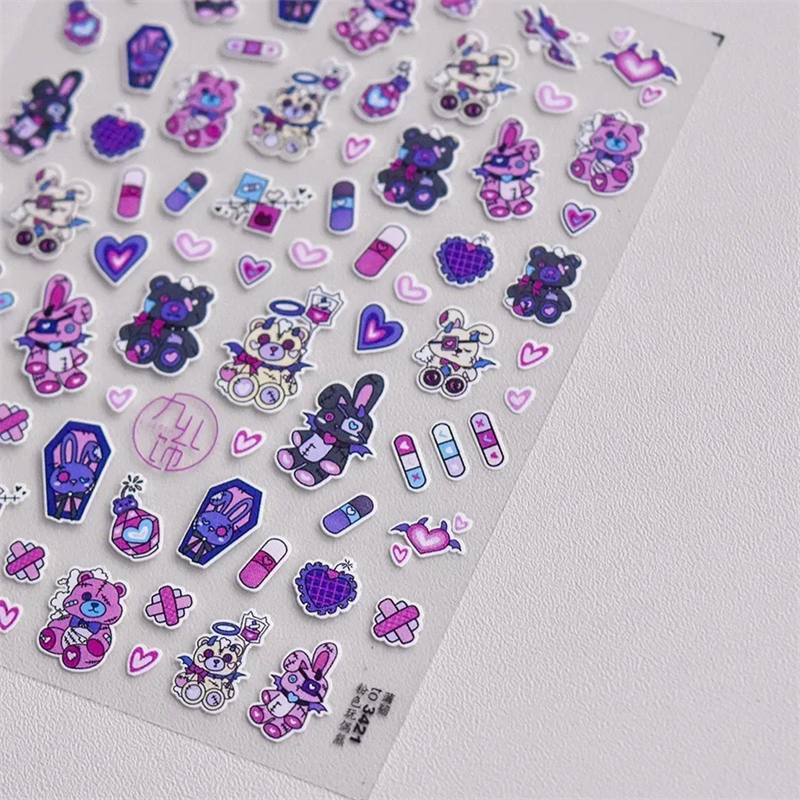 Darkness Blue Purple Bunny Bea - Nail Art Van Gogh recensione e prezzo