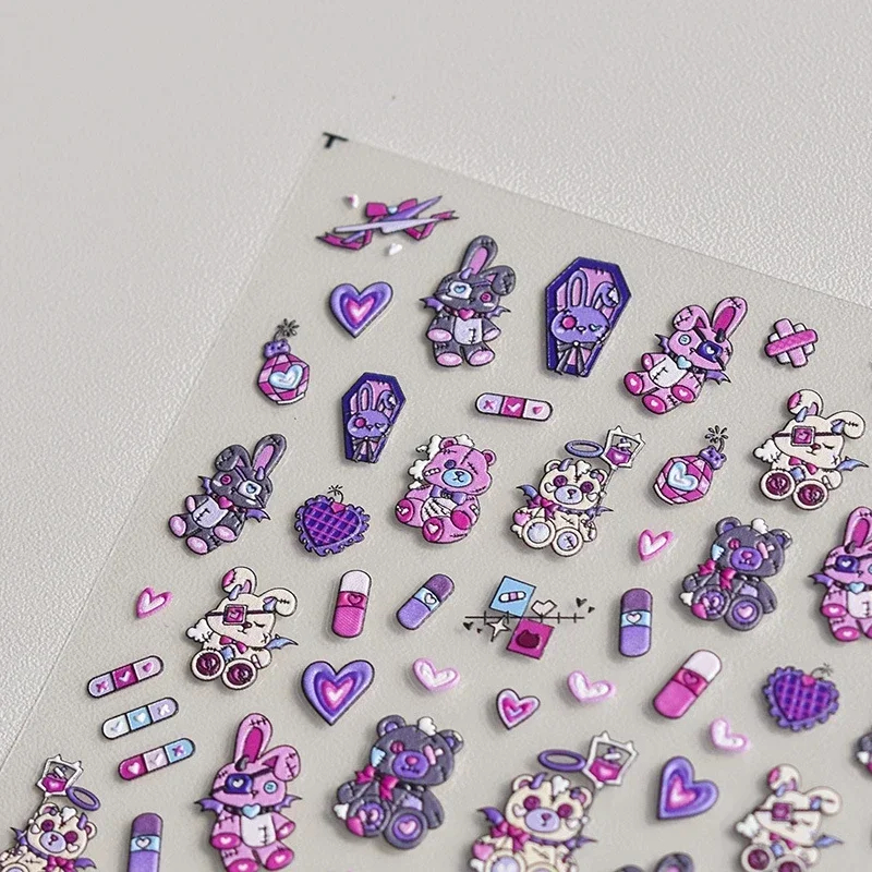 Darkness Blue Purple Bunny Bea - Nail Art Van Gogh recensione e prezzo
