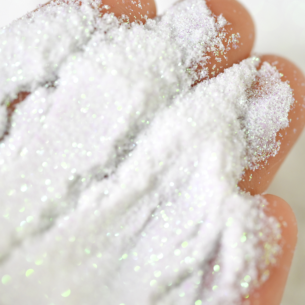 10/50g Iridescent White Nail A - Nail Glitter Chrome recensione e prezzo