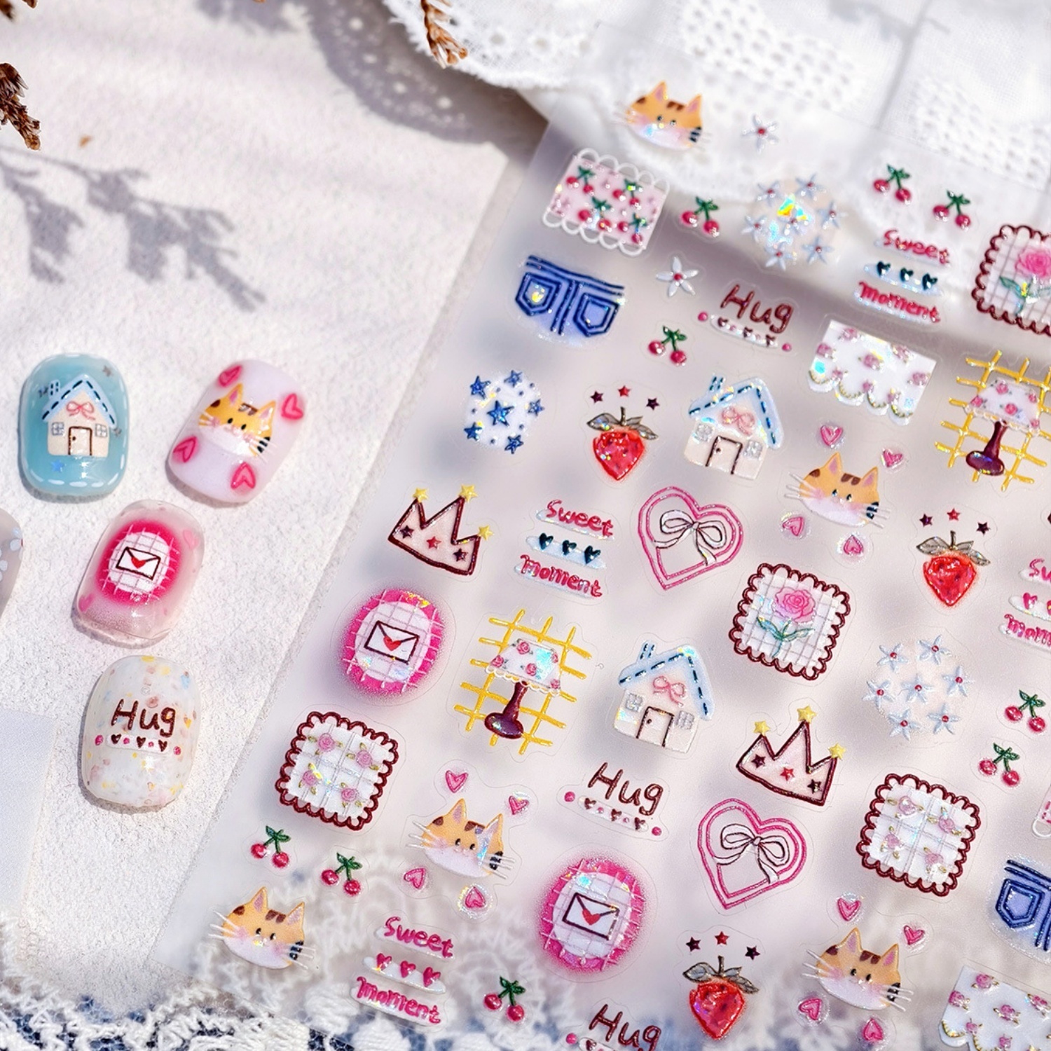 An Array of Stars Cat House St - Nail Art Denim recensione e prezzo