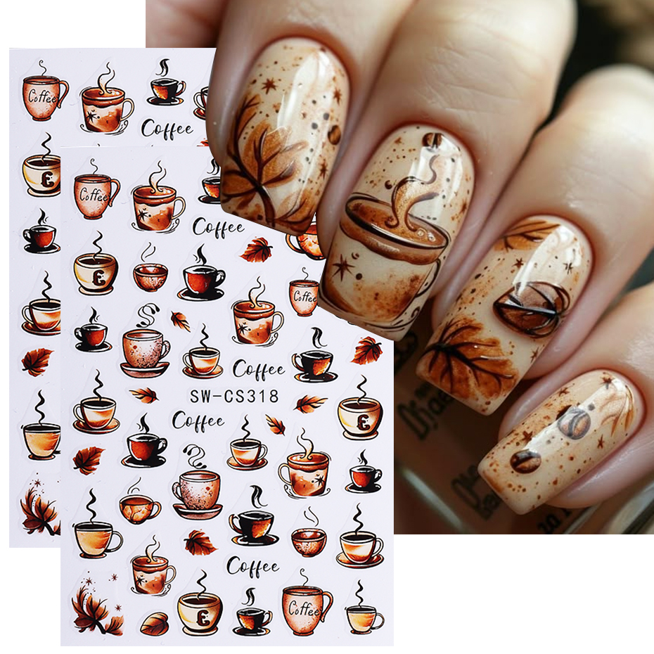 2pcs Retro Nail Stickers 3D Au - Nail Art Van Gogh recensione e prezzo