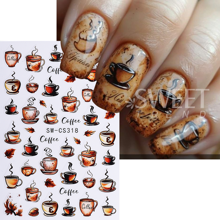 2pcs Retro Nail Stickers 3D Au - Nail Art Van Gogh recensione e prezzo