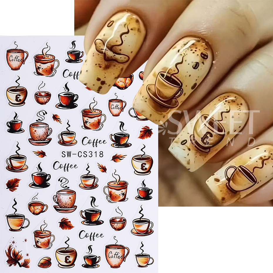2pcs Retro Nail Stickers 3D Au - Nail Art Van Gogh recensione e prezzo