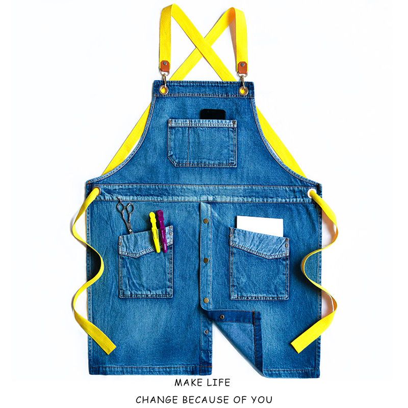 Cowboy Apron Home Kitchen Fash - Nail Art Denim recensione e prezzo