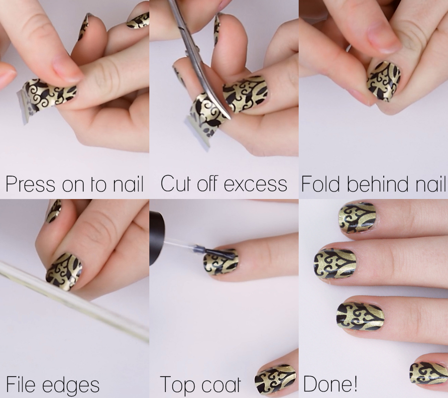 14Tips/Sheet Nail Wraps Van Go - Nail Art Van Gogh recensione e prezzo