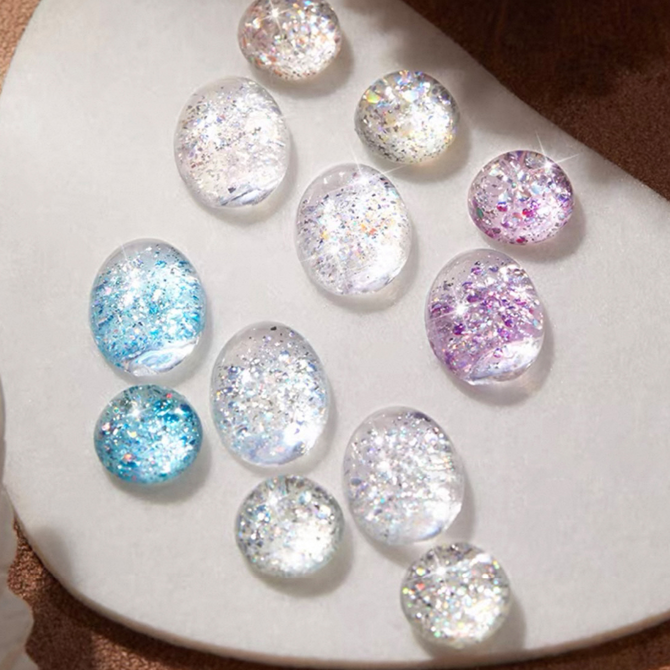 1-6 Pieces Lively Fashion Diam - Nail Art Natural Simple recensione e prezzo