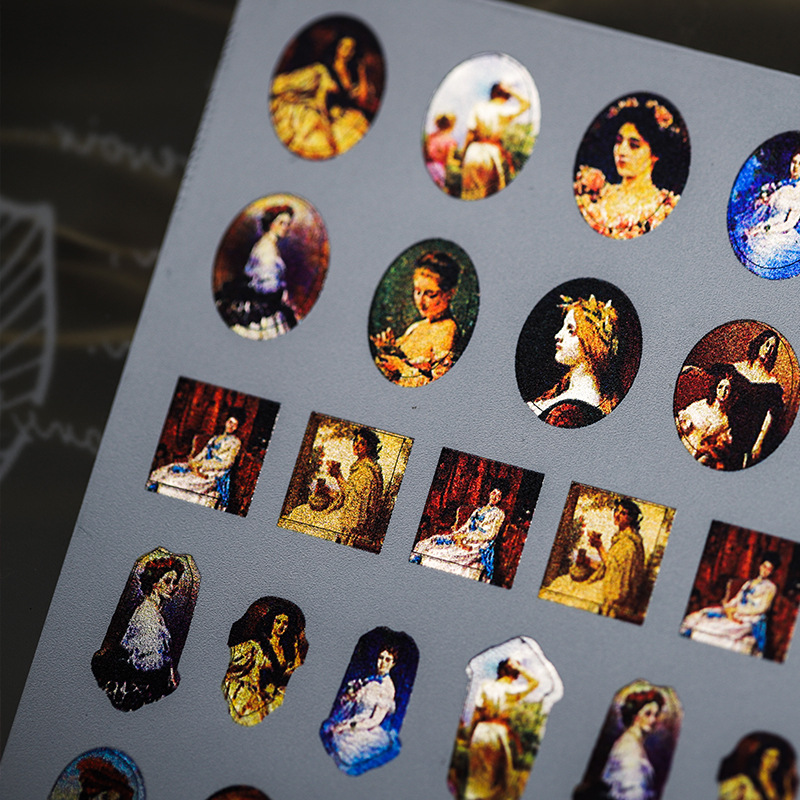 1 Sheet 5D Realistic Holograph - Nail Art Van Gogh recensione e prezzo