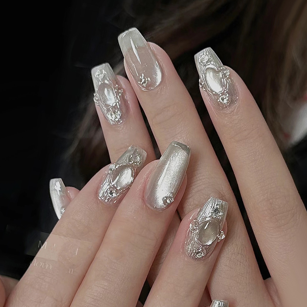 0.5g Gray Cat Eye Magnetic Gli - Nail Glitter Chrome recensione e prezzo