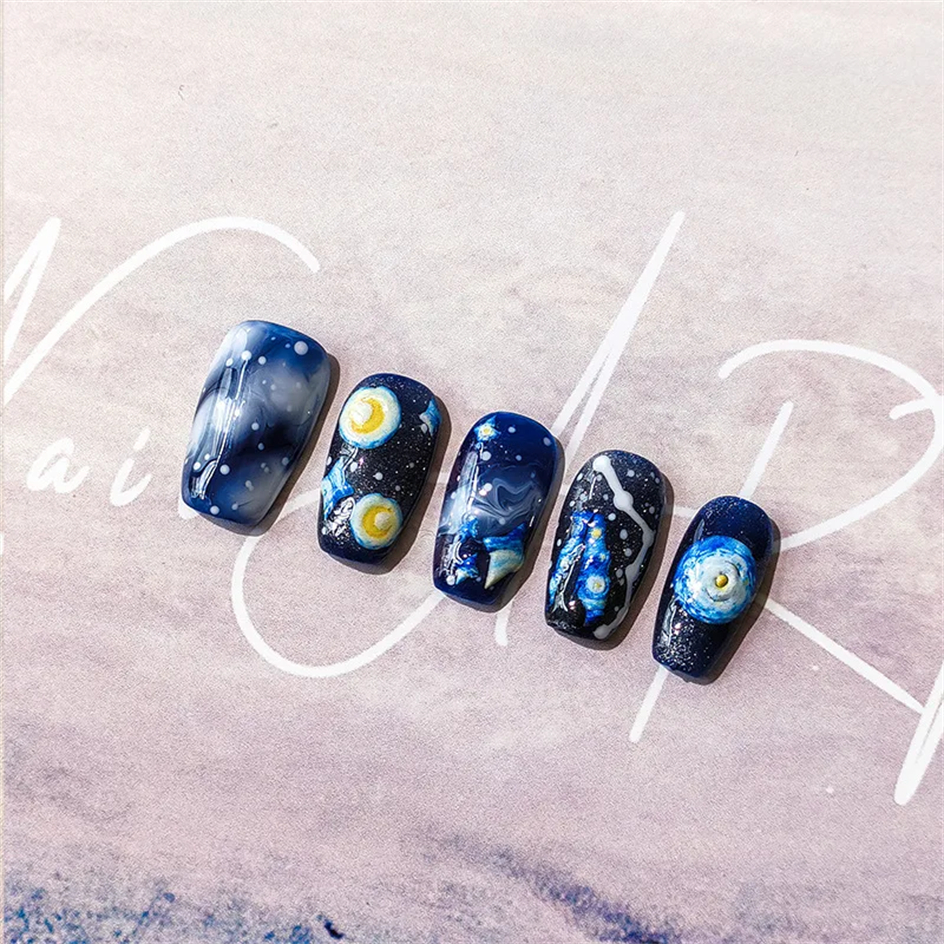 Blue Starry Night 5D Soft Embo - Nail Art Van Gogh recensione e prezzo