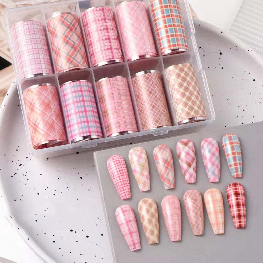 10 Rolls New Design Fresh Nail - Nail Art Denim recensione e prezzo